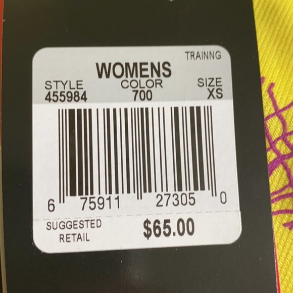 NEW with tags - XS Women's "Just Do It" NIKE Zip Therma-Fit Yellow Hoodie - Picture 7 of 8